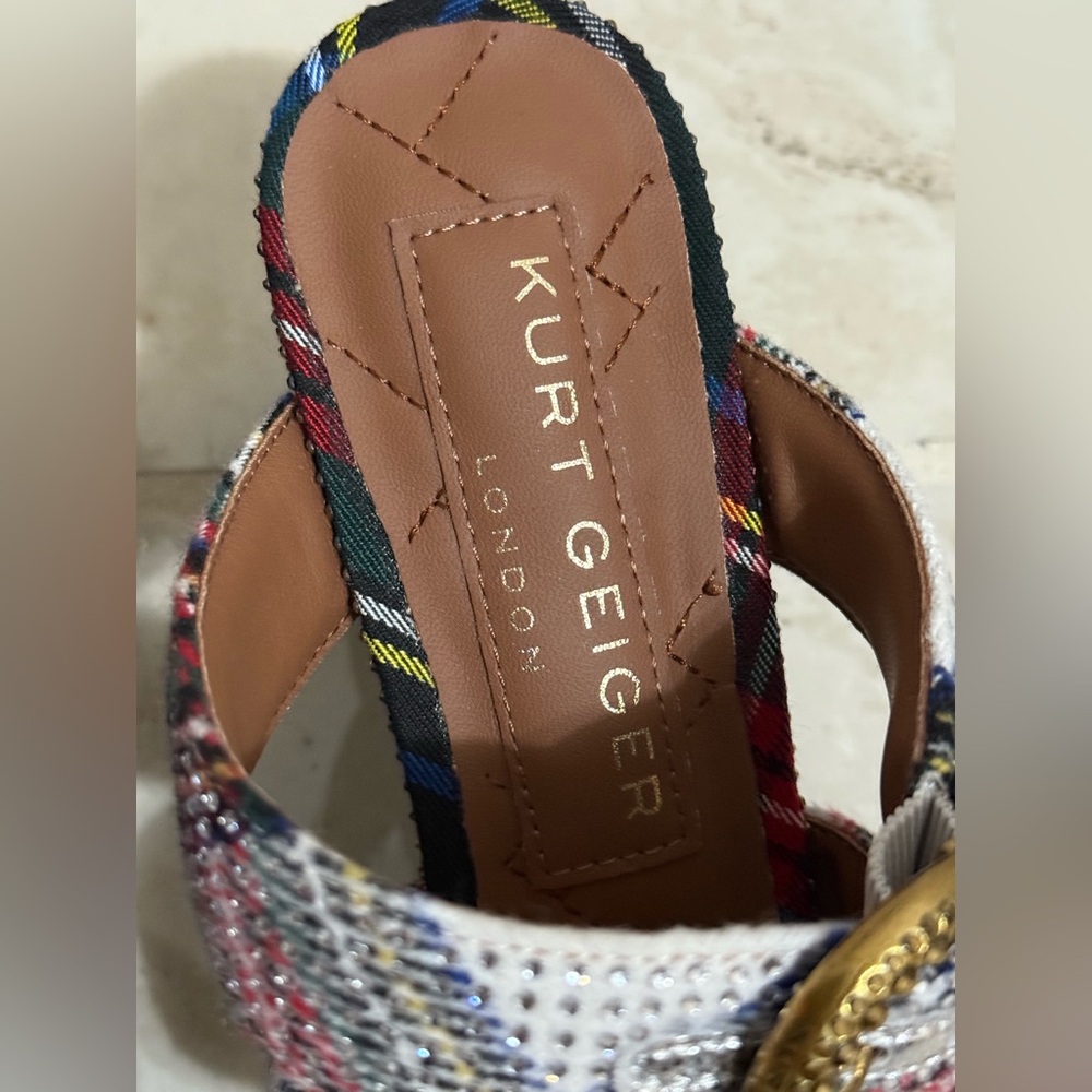 - Kurt Geiger London Mayfair Platform Mule Heel (Size 36). - Picture 8 of 11